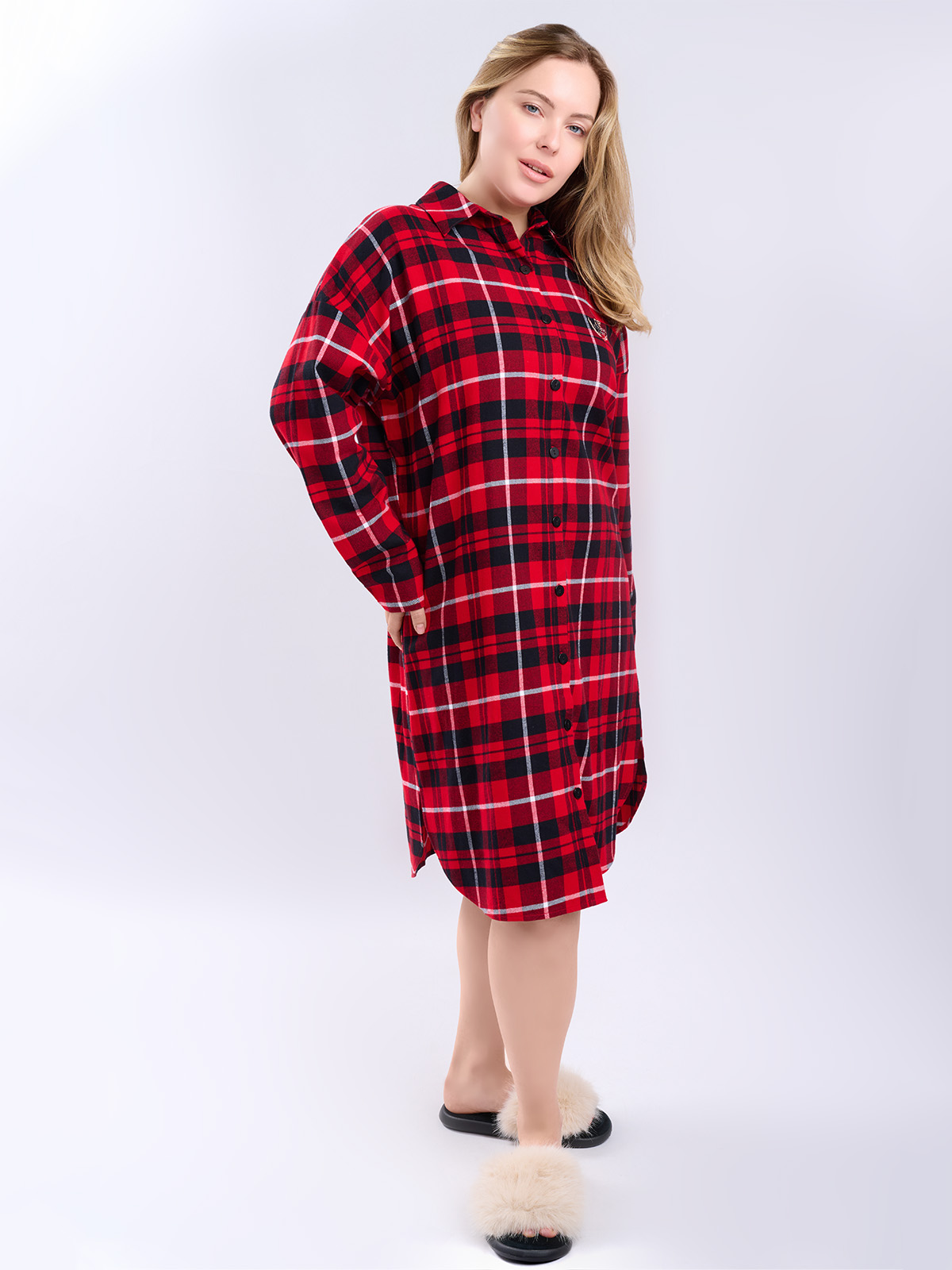 Сорочка домашняя Indefini (Арт. 5200SDX) Сорочка домашняя Indefini (Арт. 5200SDX)